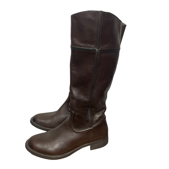 Bussola Trapani Brown Leather Riding Boot EU 36 US 6 - Picture 3 of 10
